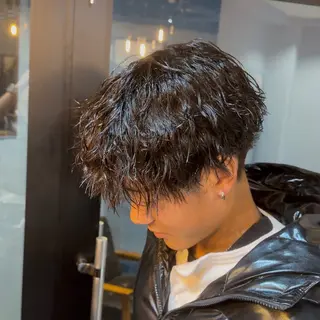 パーマ メンズ メンズ特化/ショート /ツイスパ/結希のヘアスタイル