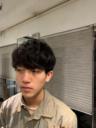 ショート メンズ ベージュ/グレージュ 恵比寿/丸山陽平のヘアスタイル