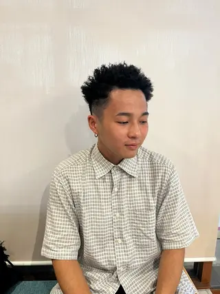 パーマ ✨💈メンズヘア💈 ✨辻本実柚のヘアスタイル