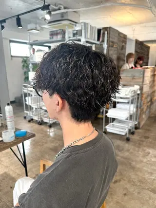パーマ メンズ 骨格補正施術/メンズ 専門美容師/YUYAのヘアスタイル