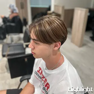 カラー パーマ メンズ Camishi所属・瀬野凌介/メンズ カット/パーマのヘアスタイル