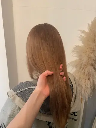 ロング カラー ブリーチ募集中/ りののヘアスタイル