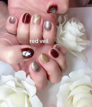 ショート ネイル 長さ出し専門 nynaのネイルデザイン