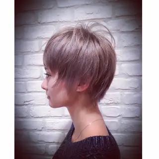 ショート 🌸ハイトーン 新田　廉 🌸のヘアスタイル