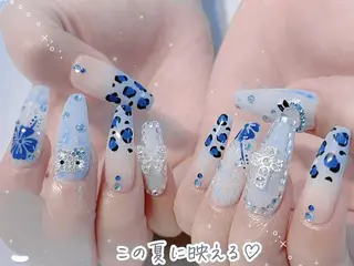 メンズ ネイル Bloom kabukiのネイルデザイン