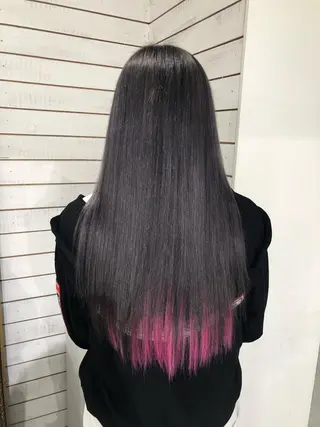 ロング カラー 🦋美髪／エクステ 🦋アベイクミのヘアスタイル