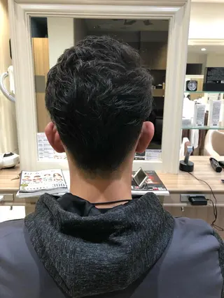 メンズ カジサ ケイコのヘアスタイル