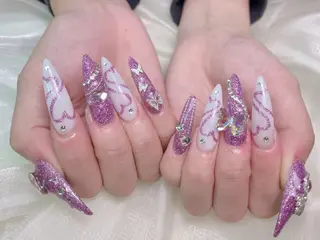 ネイル lucky nail 歌舞伎町のネイルデザイン