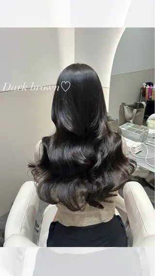 ロング カラー 🩷韓国ヘア/ヨシン モリ🩷Maikaのヘアスタイル