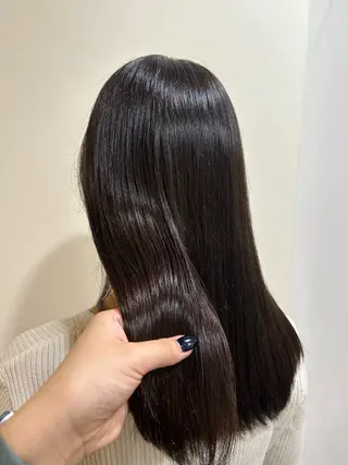 ロング カラー ナチュラル大人っぽい スタイル　MAORIのヘアスタイル