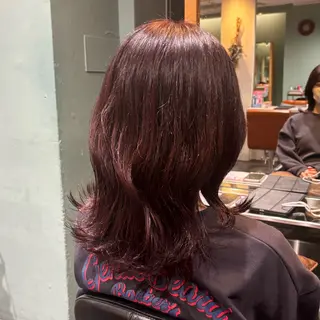 セミロング オーガニックカラー/ 表参道/ルカのヘアスタイル