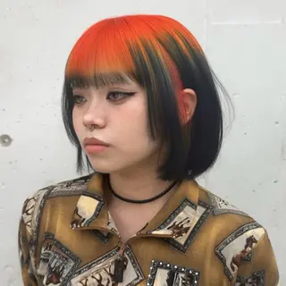 ショート 天神ハイトーン マオ🩵のヘアスタイル