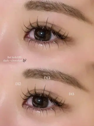 マツエク・マツパ La Chouette umeda EST所属・akamatsu kannaのマツエク・マツパデザイン