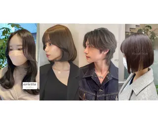 ロング カラー 韓・中華美女ヘア 🇰🇷×🇨🇳のヘアスタイル