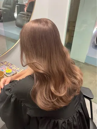 ロング カラー ayaka♡ 柔らかカラーのヘアスタイル