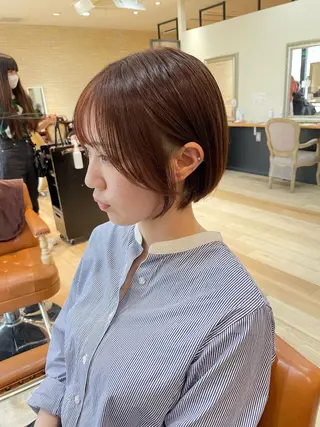 ショート 亀川蓮 Agu hairのヘアスタイル