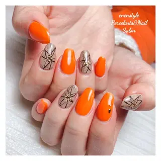 ミディアム ネイル 👑enen style👑のネイルデザイン