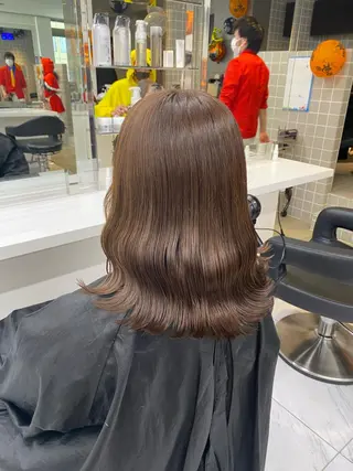 ミディアム カラー ヘアアレンジ キッズ TRUNAIL&EYE所属・TRU Shino🦋のマツエク・マツパデザイン