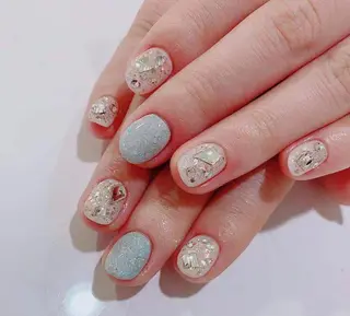 ネイル 長さだし専門店 M2　rikaのネイルデザイン