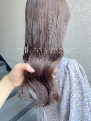 ロング カラー カラーパティシエ facce🌼ikoのヘアスタイル