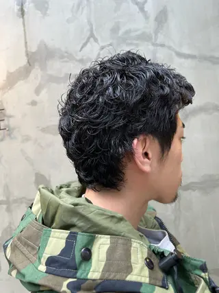パーマ メンズ いぐちしょうた🫧 VISAGEbaskのヘアスタイル