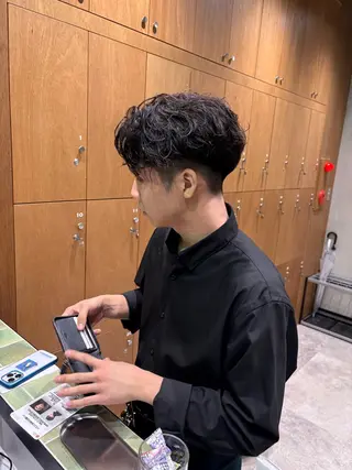 ミディアム パーマ fifth/渋谷/ パーマ/イクミのヘアスタイル