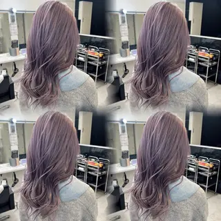 ロング カラー 🦋REISA🦋 エクステ×ハイトーンのヘアスタイル