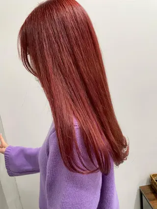 ロング カラー 佐々木 芽衣のヘアスタイル