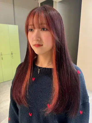 ロング カラー 無料ボブカットモデル 様募集中/あいらのヘアスタイル