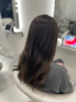 セミロング カラー 野崎/カラー特化 /天王寺のヘアスタイル