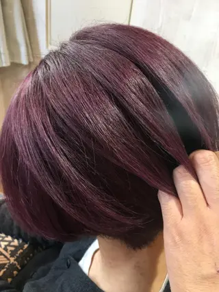 ショート カラー 鈴木 マサアキのヘアスタイル