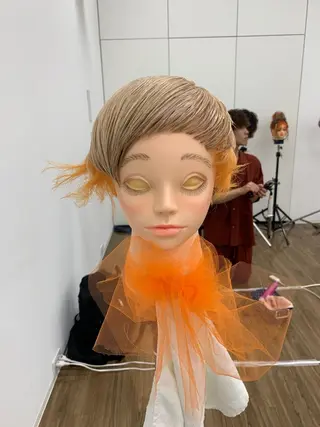 ショート カラー パーマ ヘアアレンジ メンズ キッズ ネイル マツエク・マツパ 髪質改善 艶髪🔵ﾌｾﾅｵﾔのヘアスタイル