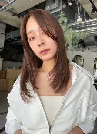 ロング カラー MINX over所属・🍒暖色カラー•東京 小玉姫那🍒のヘアスタイル