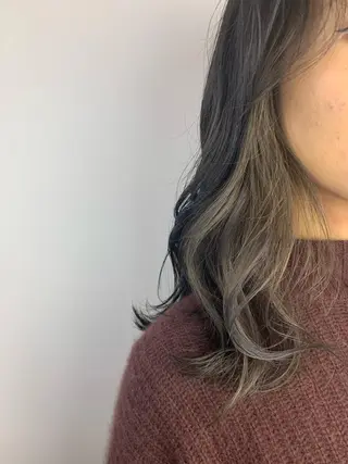 セミロング カラー SALOWIN神戸三宮店所属・【美髪を叶える】中谷 彰宏（アキ)のヘアスタイル