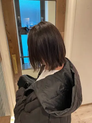 ショート カラー ニュアンスカラー🫧 加納のヘアスタイル