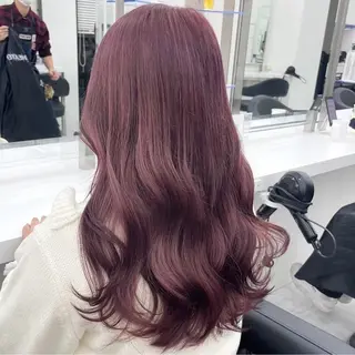 ロング カラー みう/仙台/暖色/ 艶髪/顔周りカット/のヘアスタイル