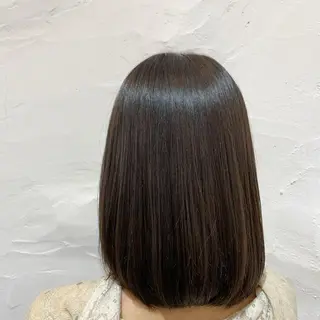 ミディアム パーマ 吉田 夢のヘアスタイル