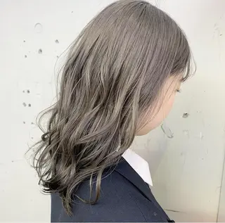 セミロング 🪞上品で可愛い韓国 ヘア🪞Rikutoのヘアスタイル