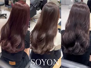 カラー SOYON Miyu🎀‎🤍のヘアスタイル