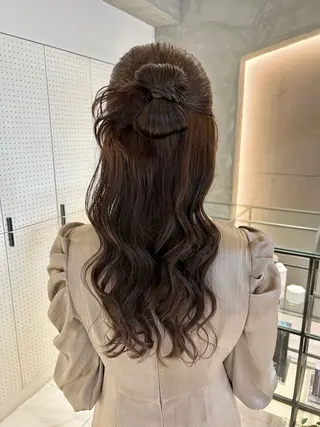 ヘアアレンジ 🎀ヘアセット透明感 /REINA🎀のヘアスタイル