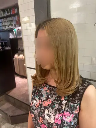 ミディアム ITbyALBUM藤沢店所属・IT by ALBUM立川のヘアスタイル