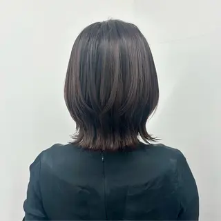 ミディアム カラー ブリーチなし/レイヤ ー特化🌈Tommyのヘアスタイル