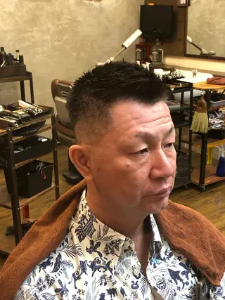 ショート メンズ ナイルプラス所属・ナイルプラス ヨウのヘアスタイル