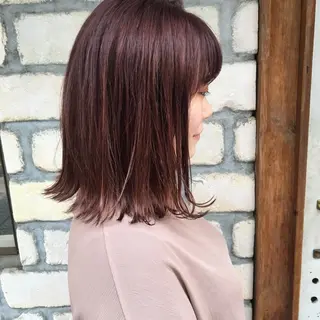 ミディアム カラー SALOWIN所属・マンツーマン美容師 立川　♡MIHO♡のヘアスタイル