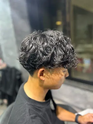 ショート パーマ メンズ men's salonAno所属・メンズサロンAno. YUKIのヘアスタイル