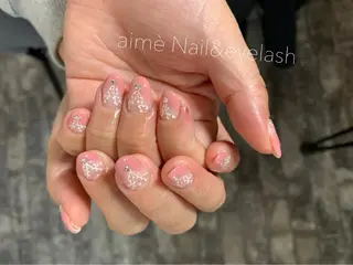 ネイル aime 中崎町のネイルデザイン