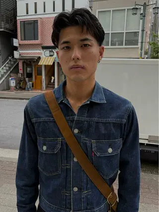 ショート メンズ HARUKI🏔️/ メンズ/透けブラウンのヘアスタイル