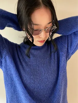 セミロング パーマ tim.所属・🪐ナチュラルモード ヘア🪐honokaのヘアスタイル