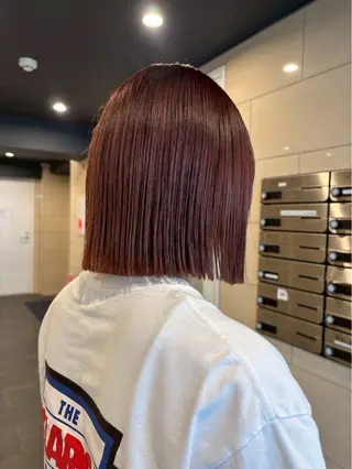 カラー 吉田 莉子のヘアスタイル
