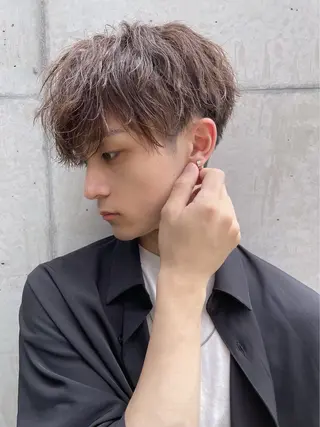 カラー パーマ メンズ 土岐 仁/メンズ専門 パーマ特化美容師🌀のヘアスタイル